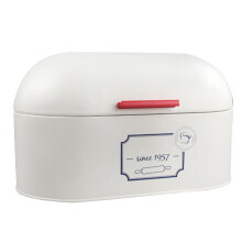 Scatola Per Il Pane Extra Large In Metallo Antipolvere