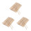 600 Pezzi Legno 15X0,5 Cm Per Torte E 6