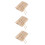 600 Pezzi Legno 15X0,5 Cm Per Torte E 8