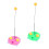 2Pcs Plastic Table Tennis Trainers For Kids Creative Practical Toy 3