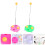 2Pcs Plastic Table Tennis Trainers For Kids Creative Practical Toy 4