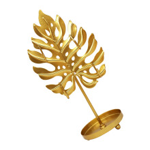 1 Pc Modern Leaf Jewelry Plate For Earring And Necklace Storage