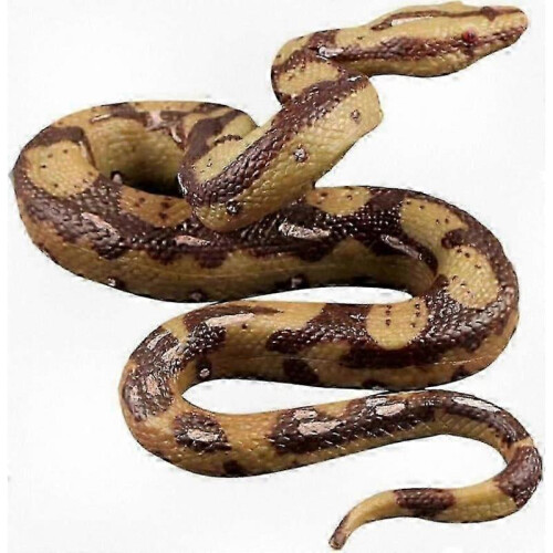 High-quality Realistic Rubber Snake Toy - Python Model for Garden Decor And Halloween Props -CN-123