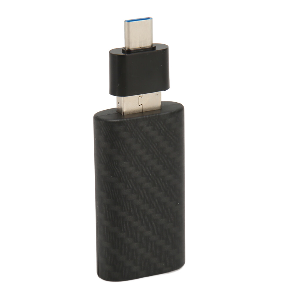 Wireless Carplay Adapter Dongle Carbon Fiber Shell Plug And Play For Apple Phones 7901351864798