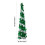 Living And Home 5ft Decorative Pop-up Artificial Tinsel Christmas Tree 7