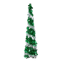 5ft Decorative Pop-up Artificial Tinsel Christmas Tree