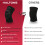 Haltons - 2 Pack Knee Pads Black, EVA Foam Padding- Small/Medium 5
