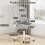 (Grey）Ergonomic Mid-Back Mesh Office Chair 5