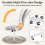 (Grey）Ergonomic Mid-Back Mesh Office Chair 10