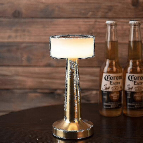 (Gold) Touch Sensor Bar Rechargeable Table Lamps , Usb Charging Night Light