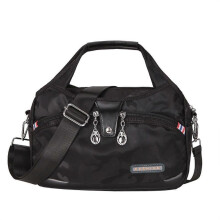 (Camouflage Black) Waterproof Handbag Multifunctional Pink Fashion Bag with Large Capacity Women's Bag