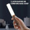 (Light Brown) Portable Wall Light Smart Body Sensor LED Night Light USB Charging Magnetic Mount [HS] 4