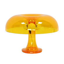 (Yellow) 2024 NEW Mushroom Lamp, Retro Vintage Table Lamp, Elegant Aesthetic Dimmable Night Light[PB]