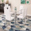 Joolihome 6 PCS Faux Leather Dining Chairs Set High Back 2
