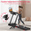 BIGZZIA 4-in-1 Folding Treadmill,Q8 Pro,with Touch Control,Black 9