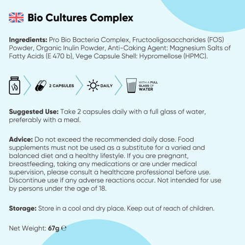 WeightWorld Pro Bio Cultures Complex -120 Capsules 1