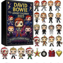 (David Bowie,Acrylic Flat)2025 Christmas Advent Calendars Decoration Acrylic Flat -CAN