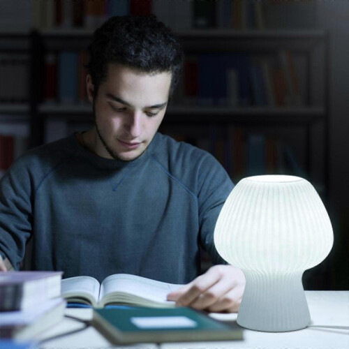 (Yellow) Decoration Lighting Creativity Tulip Modeling Table Lamp 1