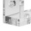 10Pcs Transparent Glass Corner Bracket L-Shaped Clear Support 6