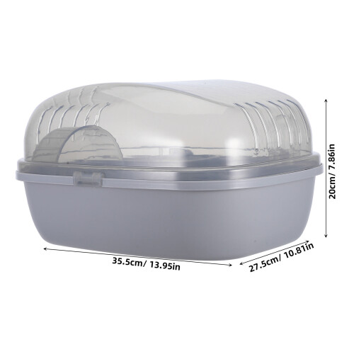 Indoor Hamster Cage Plastic Travel Storage Box For Small Hamsters 1