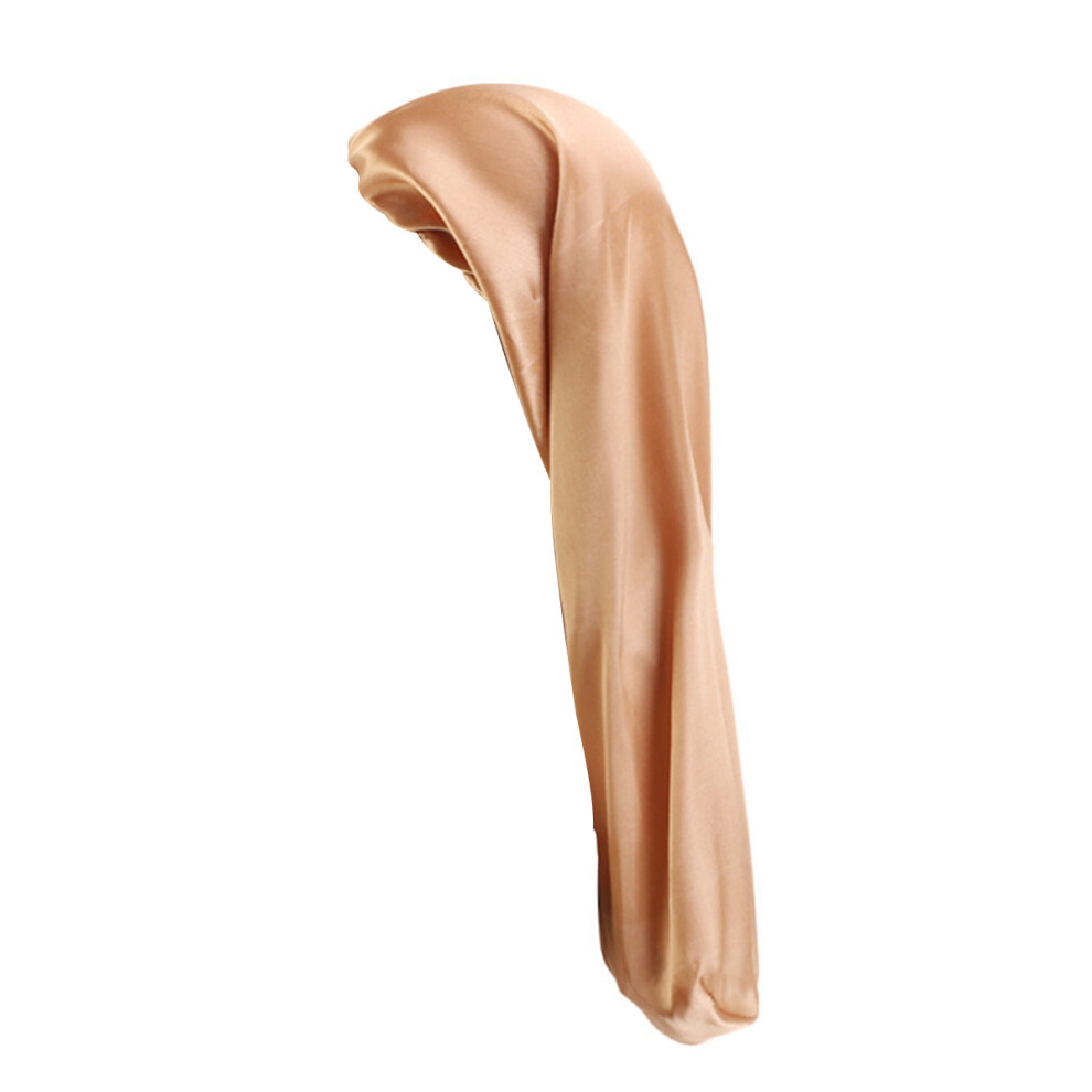 Inoomp Golden 1Pc Stretchy Printed Sleeping Cap Durable Hair Loss Bonnet