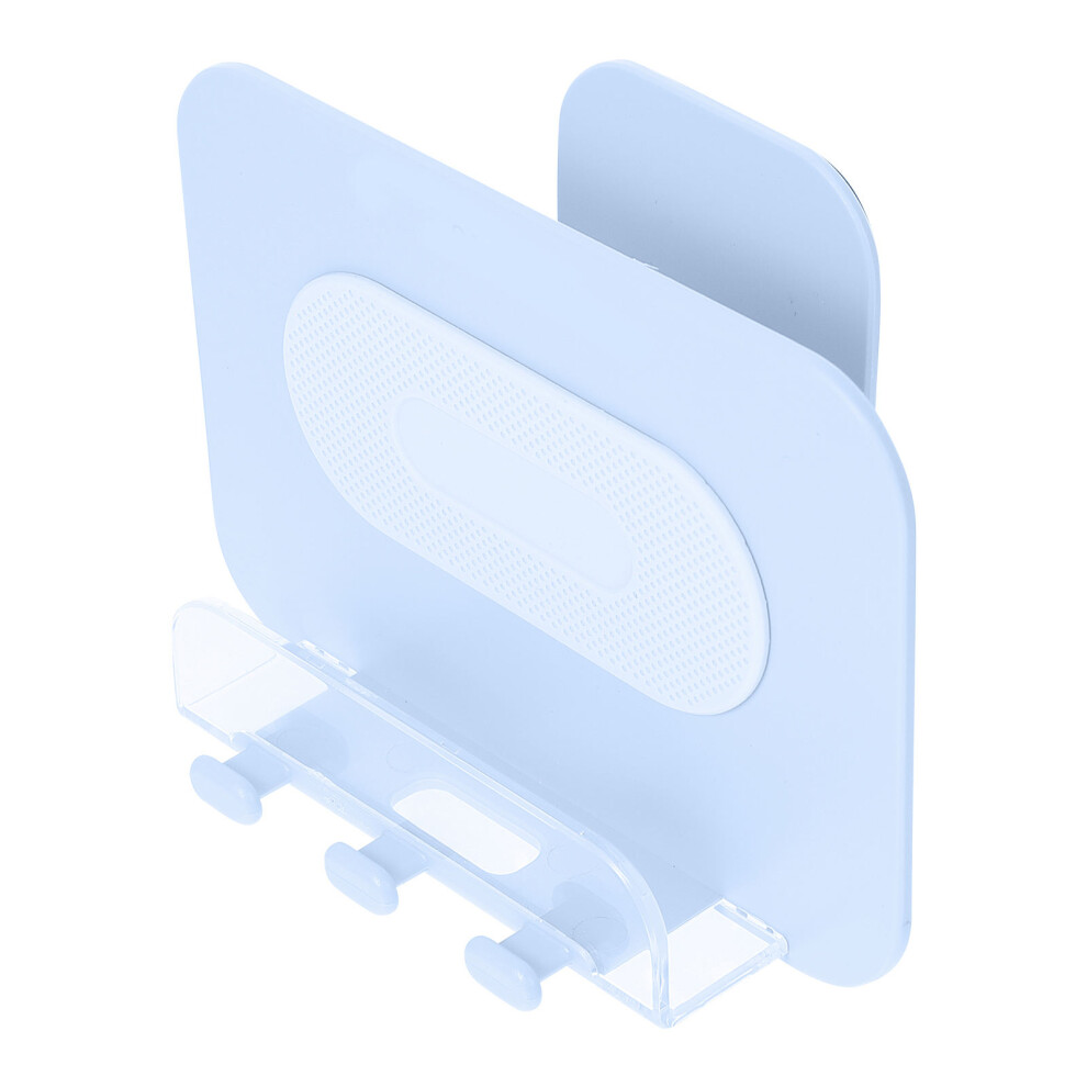 1Pc Wall-Mounted Cellphone Holder Adhesive Phone Storage Rack 3351924442498