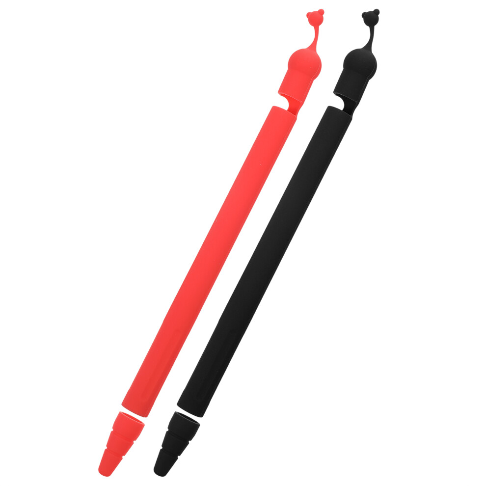 Solustre 2Pcs Cartoon Pencil Covers Compatible With Apple Pencil 1