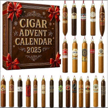 (Classic Cigar)2025 Christmas Advent Calendar – Full-Style Acrylic Decoration