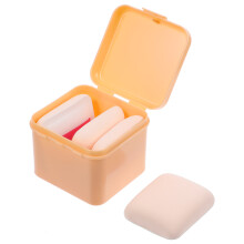 Reusable Chocolade Make-Up Powder Puff Voor Gezicht En