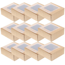 20St Lichtgewicht Sieraden Opbergdozen Gift Box Bruin Papier