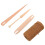 One Set Wood Hand Loom Stick Knitting Needle Rope Kit 5