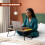 GEEZY GEEZY Foldable Laptop Tablet mobile Sofa Bed Tray Portable Breakfast Desk Stand 4