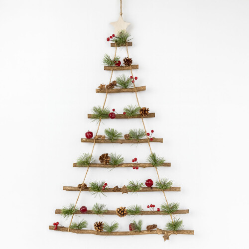 NEO Neo Wooden Hanging Wall Christmas Tree Decoration