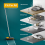 Floor Scrubbing Brush with Long Handle & Bristles 4