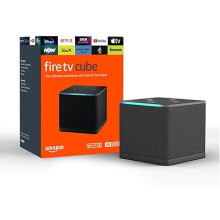 Amazon Fire TV Cube streaming media player Alexa,