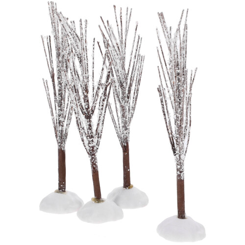 20Pcs DIY Iron Wire Snow Tree Ornaments Multi-Color Desktop Home Decor 1