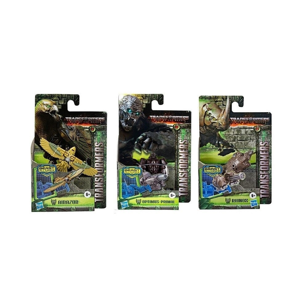 New Hasbro X3 Transformers Mv7 Beast Battle Master Figure F38955l02