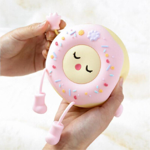 (B) Donut Night Light USB Bedroom Phone Atmospheres Light LED Light Clapping Light[PB] 2