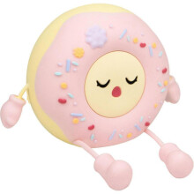 (B) Donut Night Light USB Bedroom Phone Atmospheres Light LED Light Clapping Light[PB]