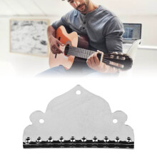Hochwertiges metallisches Mandolinen-Saitenschlussstück, Ersatzteil für 10 Saiten, für Gitarre