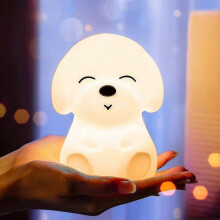 (Dog) Night Light For Kids,silicone Night Lamps,usb Rechargeable Led Lamp