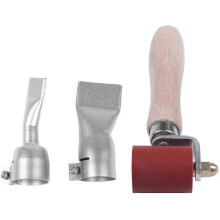 20mm Flat Welding Nozzles+ 40mm Rollers+40mm Flat Nozzle for Handheld Hot Air Welder -New SZJR