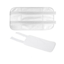(White) Reusable Castor Oil Wrap