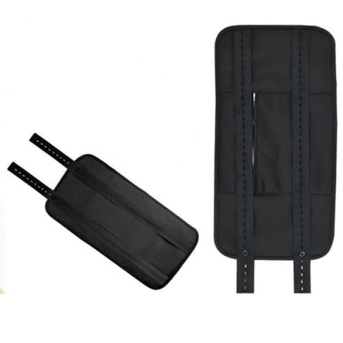 (Black) Reusable Castor Oil Wrap