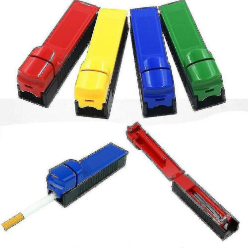 Manual Cigarette Tube Rolling Machine Tobacco Roller Maker Random Color -CN-NEW