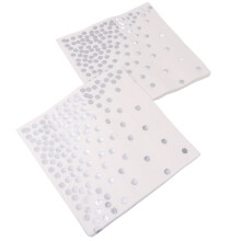 50Stk Einweg Tupfen-Design Papierservietten Für Hochzeit Party