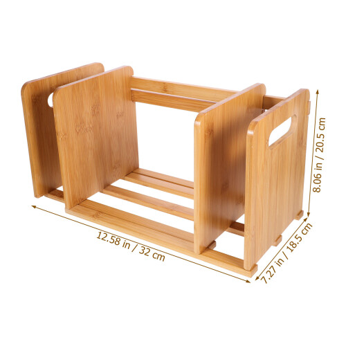 Soporte De Madera Ajustable Para , Discos Y Cd 1