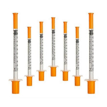 50Pcs/Pack 1ML Syringe with 30G (8Mm Long) Lab Supplies Individually Sealed Package