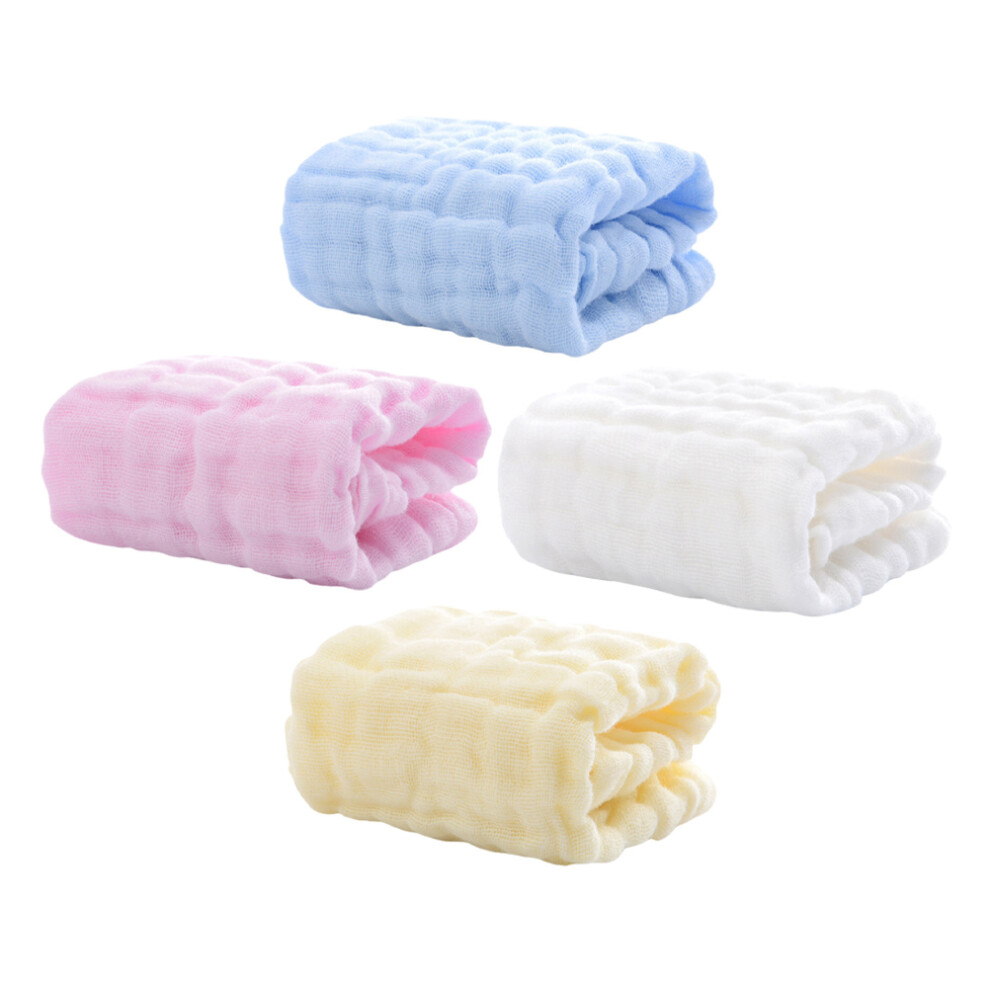 4Pcs Cotton Baby Washcloths Multi-Layer Newborn Towels Artibetter