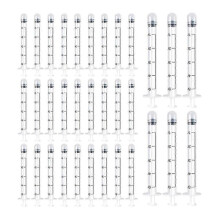 40 Pack Disposable Vaginal Cream Applicators, Lube Injector Syringes, Fits Preseed, Suppository, Lu